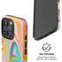 Rainbow Marble by Etta Vee iPhone 16 Pro Magsafe Impact Case